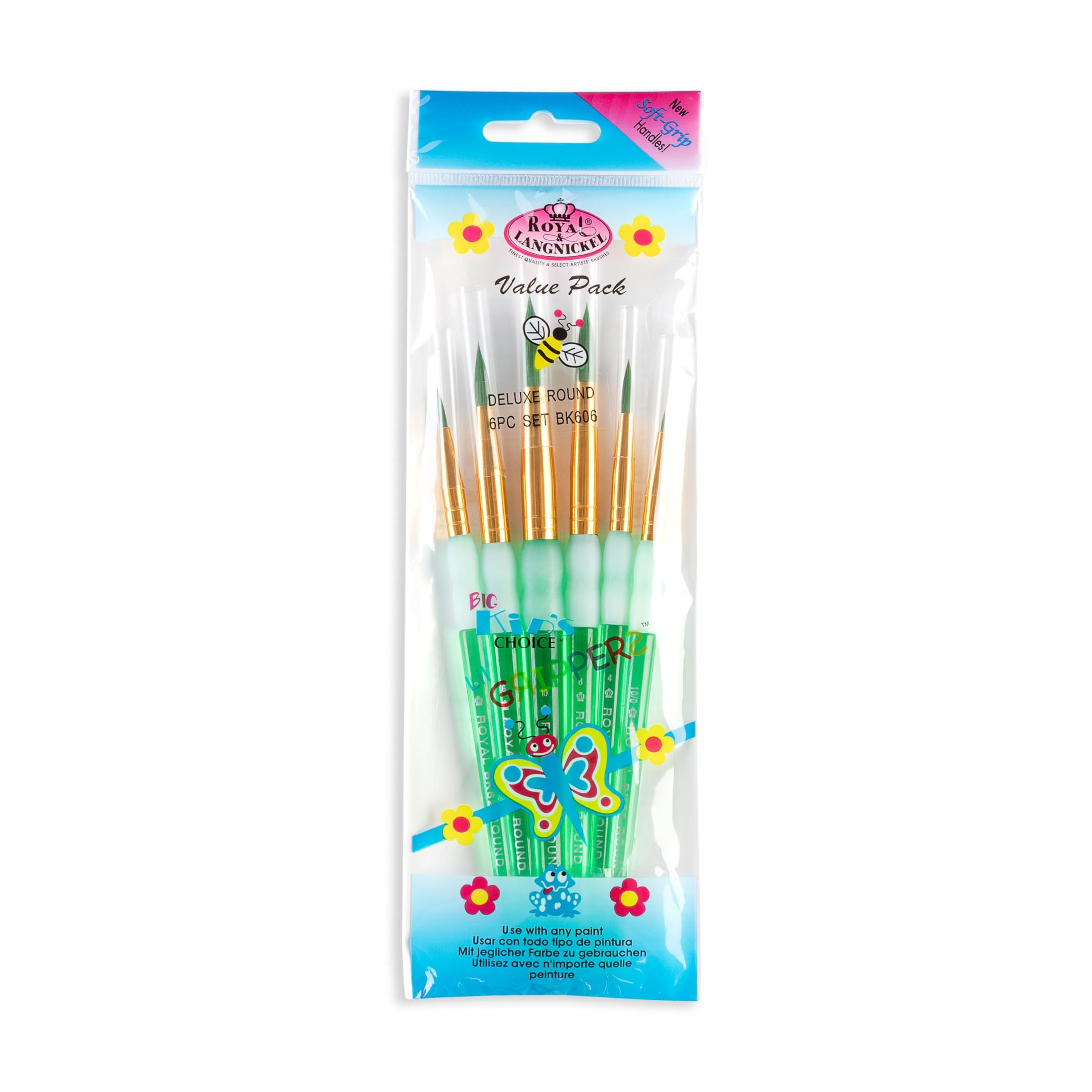 Amazon.com: Royal Brush Big Kids Choice Deluxe Round Synthetic